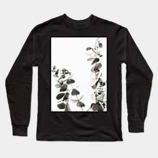 Plant, Leaf, Nature, Green, Landscape,Scandinavian art, Modern art, Wall art, Print, Minimalistic, Modern Long Sleeve T-Shirt